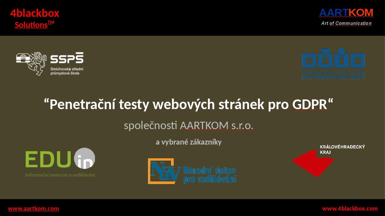 Statistiky z 2018 - Skenování Webových Stránek